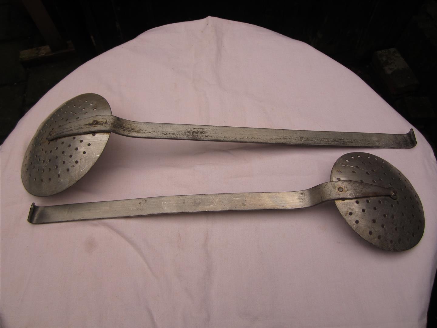 WW2 German Pair of Field Kitchen Ladles